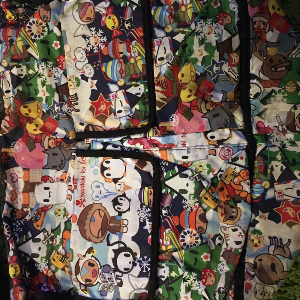 Tokidoki Lesportsac vacanze cucciolo diaper bag